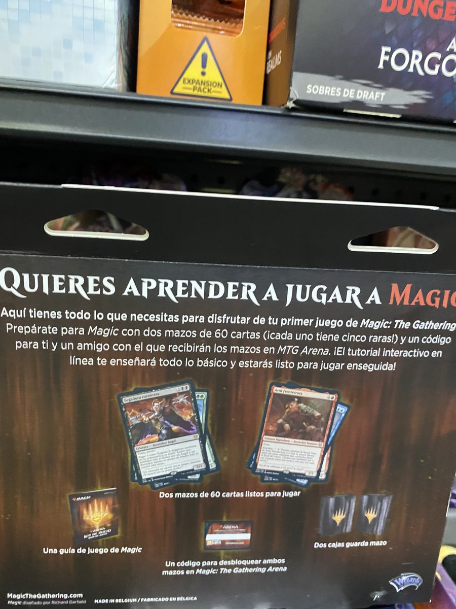 kaburigames's tweet photo. Ya en tienda #magic !#kitdeinicio !!!😍😍😍😍 @DevirIberia https://t.co/uZu4Qs6GBS