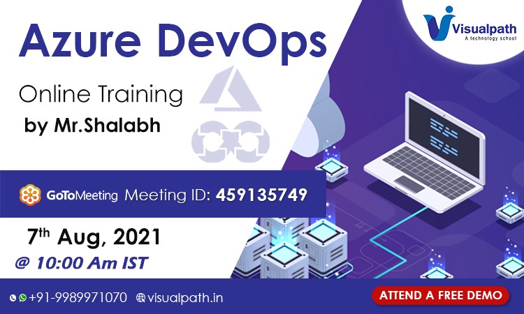 VisualpathPro's tweet image. Attend a FREE Demo on #Azure_DevOps On 7th Aug 2021 - 10AM (IST).
Session Link 👉bit.ly/37nvGbH
Call: +91 9989971070
Visit: visualpath.in
#azuredevops #azuredevopstraining #VandanaKatariya #Tokyo2020 @AzureDevOps