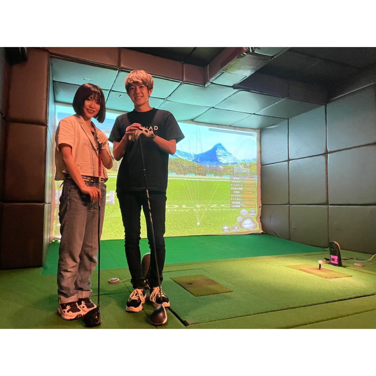 _and_step's tweet photo. 【パンフレットモデル✨】
⁡絢香ちゃん @Aya_ao_p1122p とざっきー が『Golf＆Bar Impact』さんのパンフレットモデルを務めさせて頂きました✨
⁡
⁡モデル募集中のクリエイターや
企業様はDMまで💁‍♂️
@_and_step 

#東北モデル
#仙台モデル
#キャスティング https://t.co/H7i2n1NLOQ