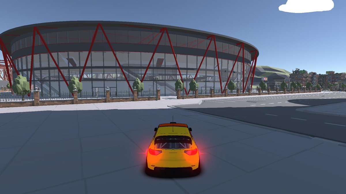 The stadium in the city. Big Brother game.
#gamedev #indie #indiedev #indiegame