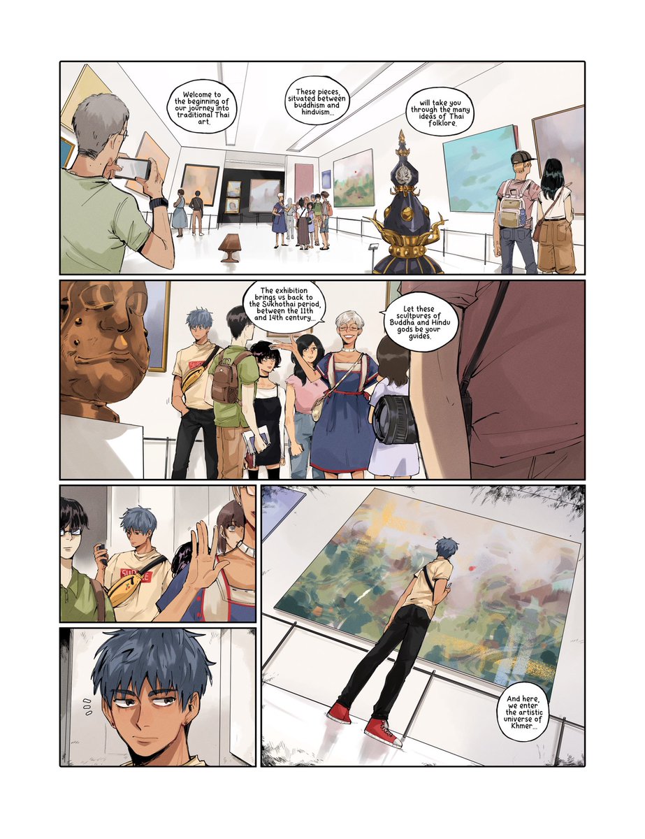นรก🩸a short comic i worked on for school+ 