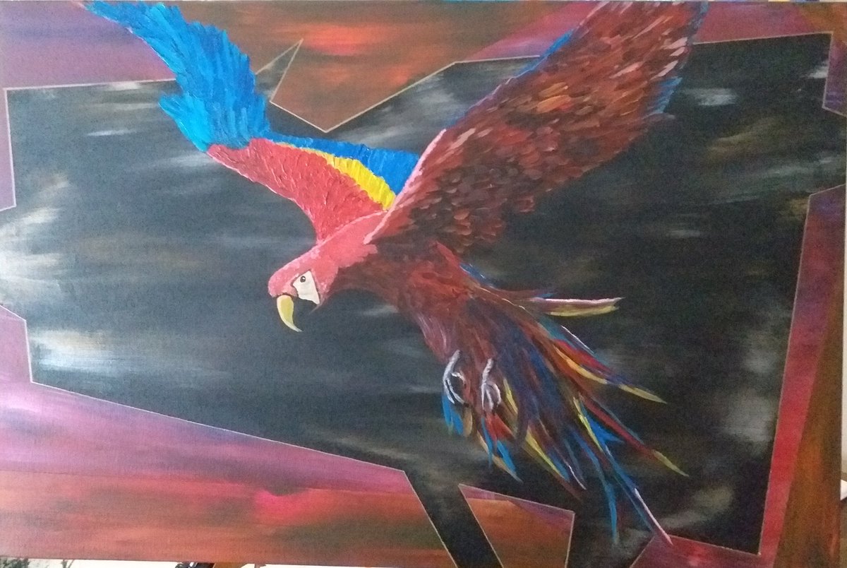 PaulTapping2's tweet photo. Take Flight 🎨🖌 https://t.co/WKFYTfWuqU