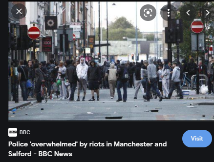 In sum, pre-emptive mobilization by police based on concerns about rioting in their local area operated as self-fulfilling prophesy by drawing &amp; antagonizing a crowd.

<a href="/ESRC/">Economic and Social Research Council</a> <a href="/BeyondContagion/">Beyond Contagion</a> 

Pre-print here - please share: 
osf.io/preprints/soca…