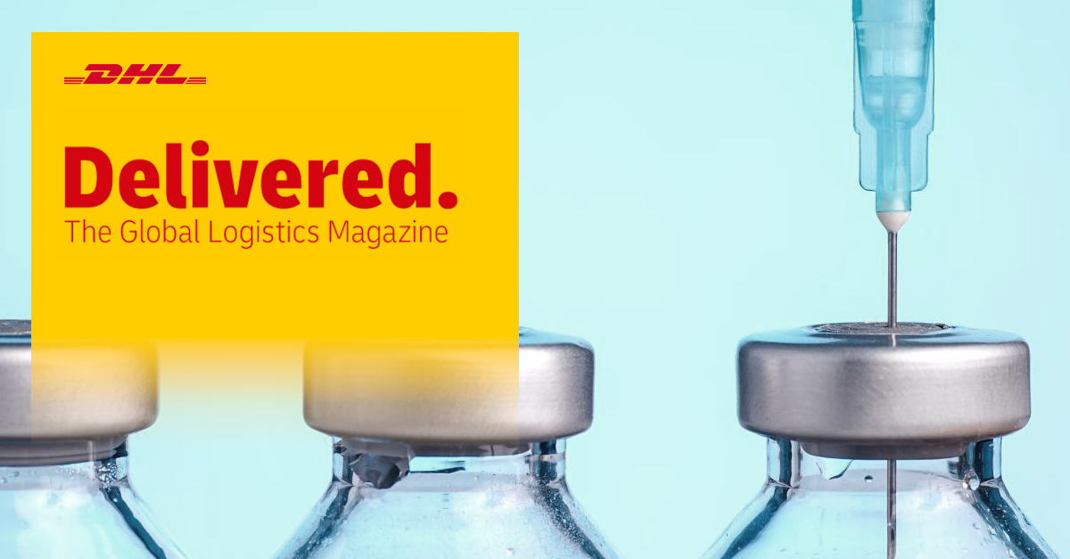 DeutschePostDHL's tweet photo. After more than a year of COVID-19, what have we learned from the crisis and how can the world plan for future health emergencies? #DeliveredMagazine takes a closer look at #pandemic resilience and #vaccine logistics. https://t.co/qV3g05ChOI https://t.co/OYFG4O8Ytu