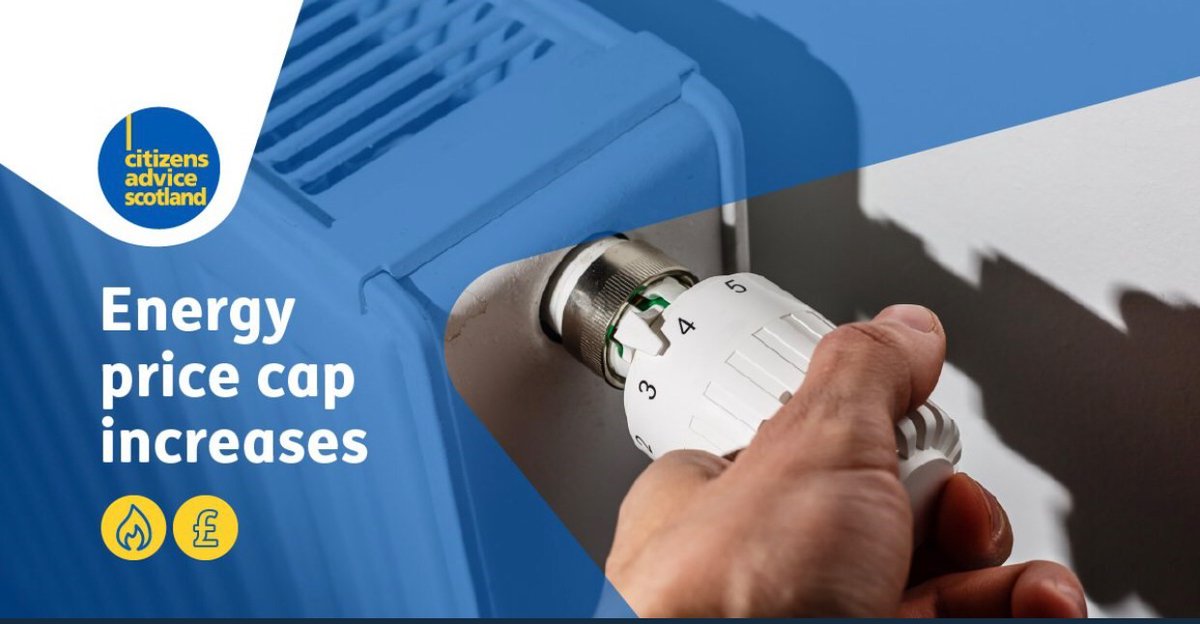 The increase in the energy price cap in October points to a cost of living shock for consumers. 

If you're struggling to pay your energy bills, you might be eligible for certain grants and support from energy suppliers or the government
Find out more 👉 moneymap.scot/energy