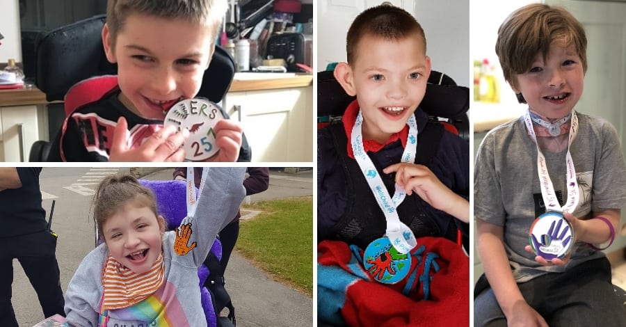 WellChild's tweet photo. Want to set yourself the ultimate virtual challenge for #summerholidays? Take on Oliver’s 257k #StepUpForWellChild challenge. When you complete the distance you'll get a beautiful medal, designed by Oliver. Sign up at https://t.co/P1uALUgXxE #TeamWellChild https://t.co/17EfEBvXKI