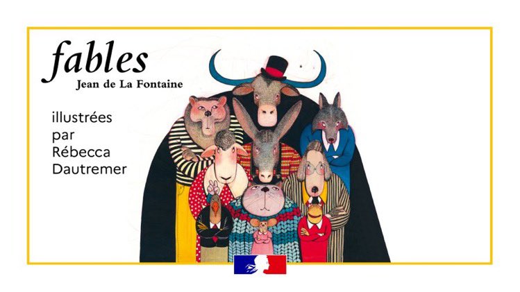 📖 Pour favoriser la lecture cet été, tous les élèves de CM2 ont reçus un "Livre pour les vacances" dans lequel une sélection de Fables sont illustrées par Rebecca Dautremer. Reportage à l’école Édouard-Herriot de Villiers-sur-Marne (94) 👉swll.to/eEgEI #VendrediLecture