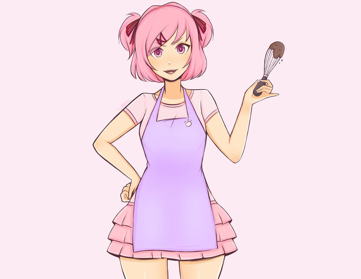 Lunarpix's tweet photo. Natsuki, baking your favorite!

Commissioned by @BirthNote93776 

#pregnant #pregnantart https://t.co/9MvHoxRg2X