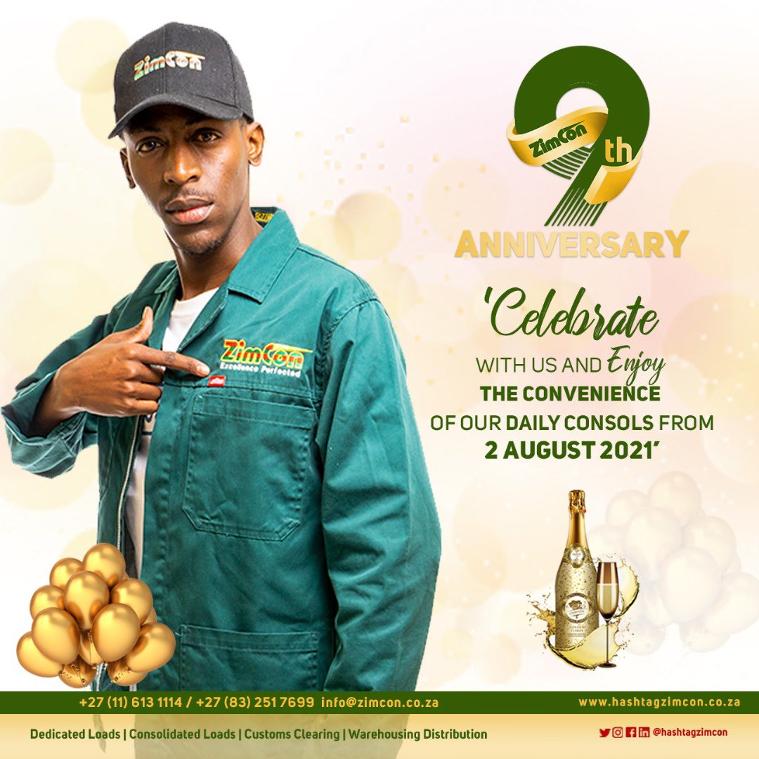 zimconafrica's tweet photo. The month of August is a very special month for us as we not only join the South African nation in celebrating women’s month, but it also happens to be our birthday month - hooray!

#freight #roadfreight #logistics #transport #womensmonth #august #zimcon #birthday #Zimbabwe https://t.co/iTtVcuPtud