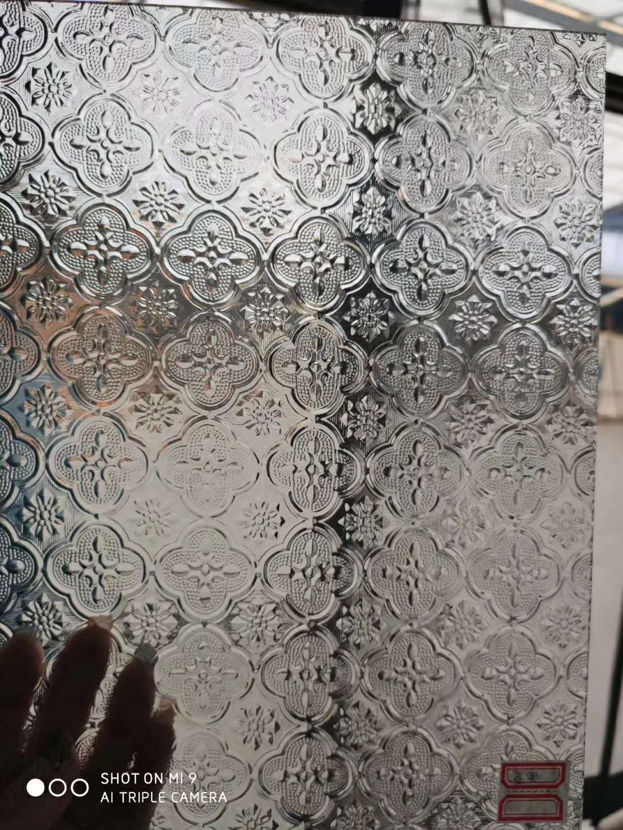 SunnyZong12's tweet photo. Clear #PatternedGlass Flora model in stock:
5mm*1830*2440mm
4mm*1650*2000mm
whatsapp&wechat:+8619931917735, sunny@luckglass.com
#texturedglass #doors #partition #partitionwall #partitions #partitiondesign #showerglass #showerglassdoor #decorativeglass #figuredglass #doorglass https://t.co/CNHVoRmOMz