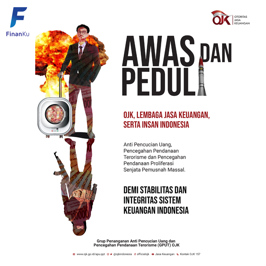 finanku's tweet photo. FinanKu sllu mlkukan KYC mendalam thd calon Lender &amp; Borrower utk selalu brgerak brsama dgn OJK &amp; organisasi terkait utk mencegah praktik cuci uang, trorisme &amp; grakan radikal lainnya.

#ojk #antimoneylaundry #noterrorist #financial #finanku #afpi #pinjaman #pinjamanonline #pinjol https://t.co/UfsY3e0SVI