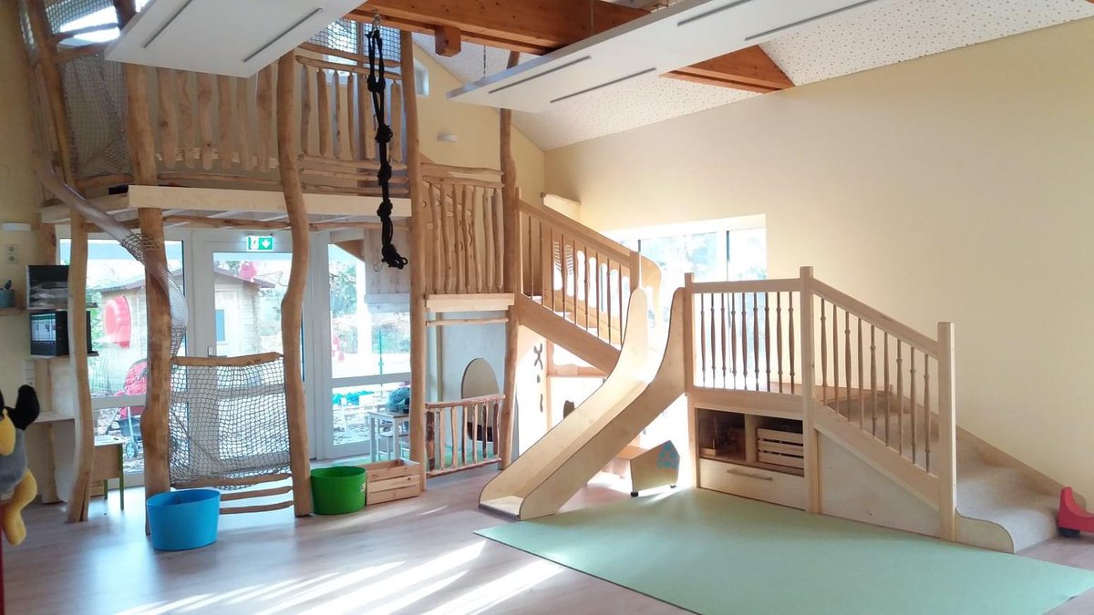 Kita Lödingsen
Bisher 130.000 Euro in die Krippe investiert. Nächstens Jahr stehen weitere 310.000 Euro für den Kindergarten zur Verfügung.