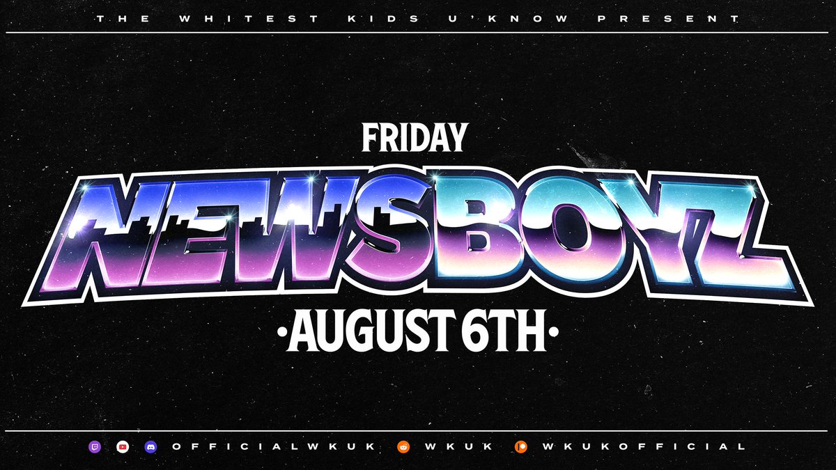 UPDATE! SHOW WILL BEGIN 1 HOUR LATER THAN USUAL! 11pm EST/ 8PM PST