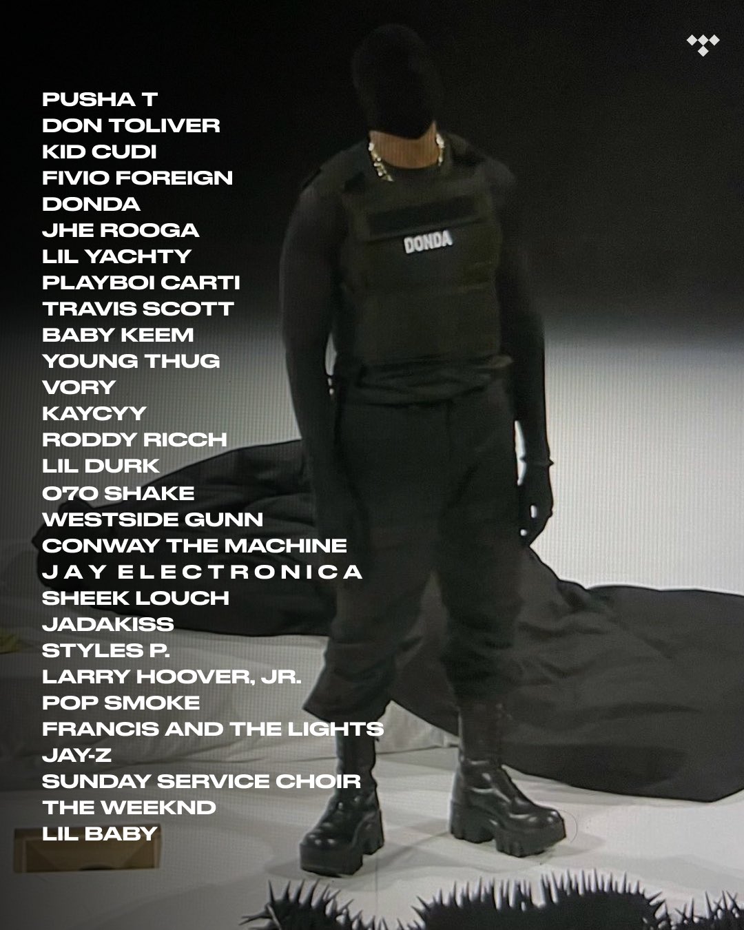 Donda Feature List