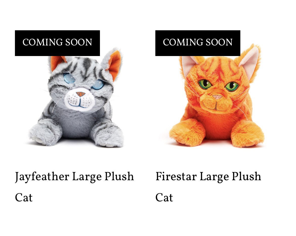 Warrior Cats FIRESTAR Plush *New In Bag* NWT