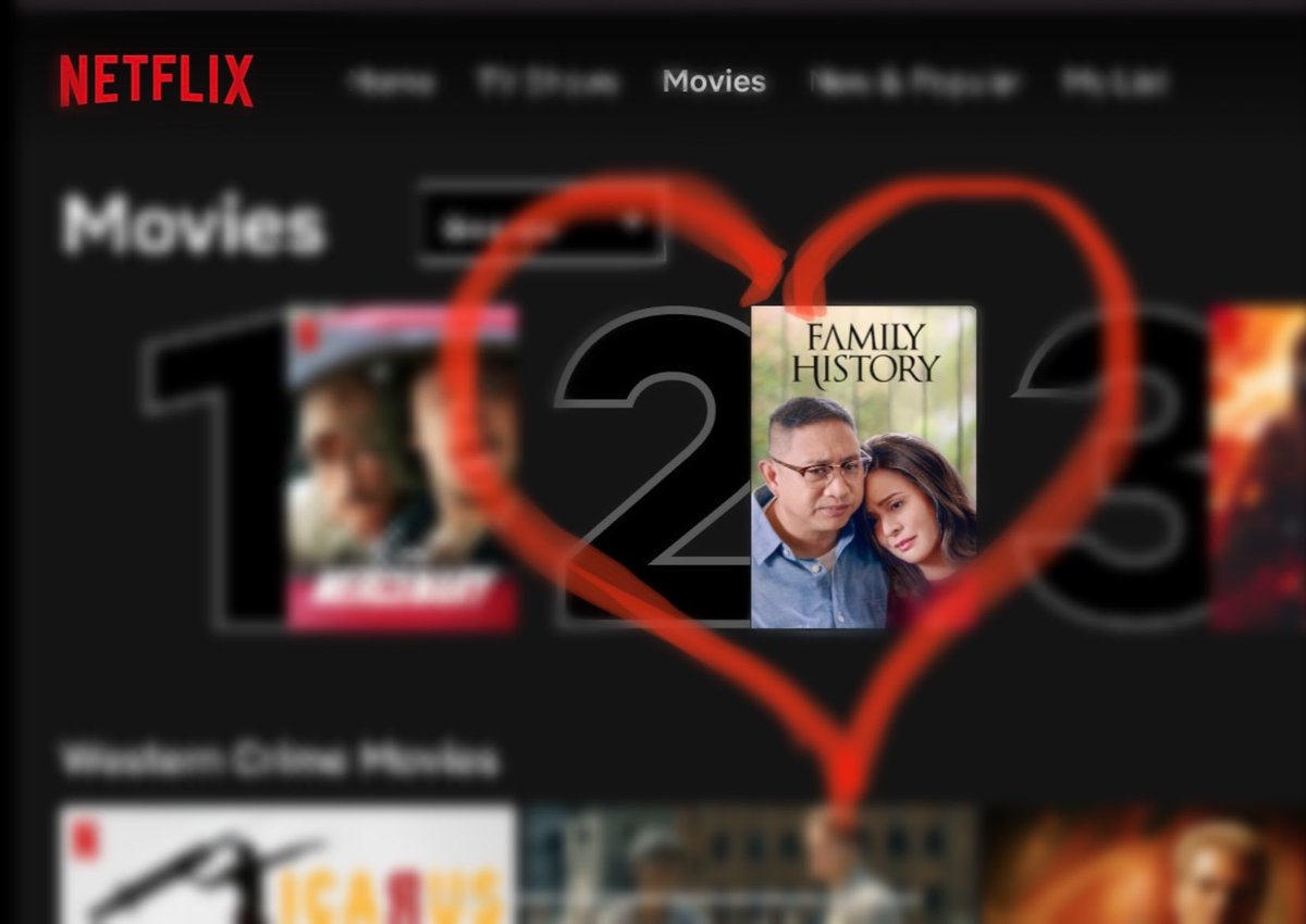michaelbitoygma's tweet photo. #2 sa Netflix Top 10 movies!

‘Pag pinanood n’yo ‘to ng 46x malamang mag-number one ‘to! 😆

@Netflix_PH https://t.co/IeSPBtfofQ