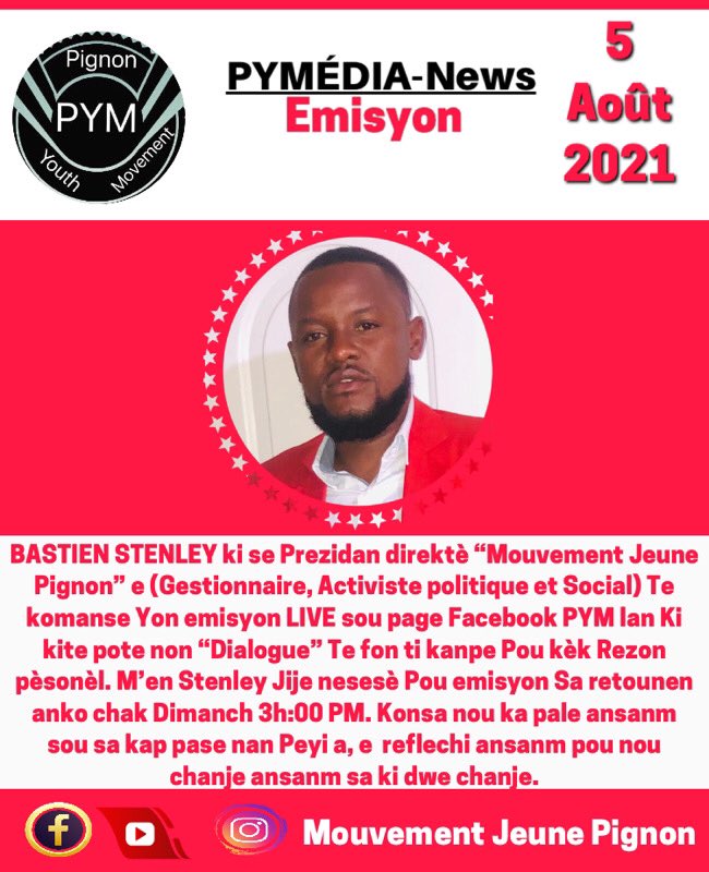 Pymediapignon's tweet photo. Veye veye veye 🎥
@FrankelsonP 
@PrinceSonsonn 
@StenleyBastien 
@LeMandelaHT 
@fredeneldorvil https://t.co/C2GdpqWd0M