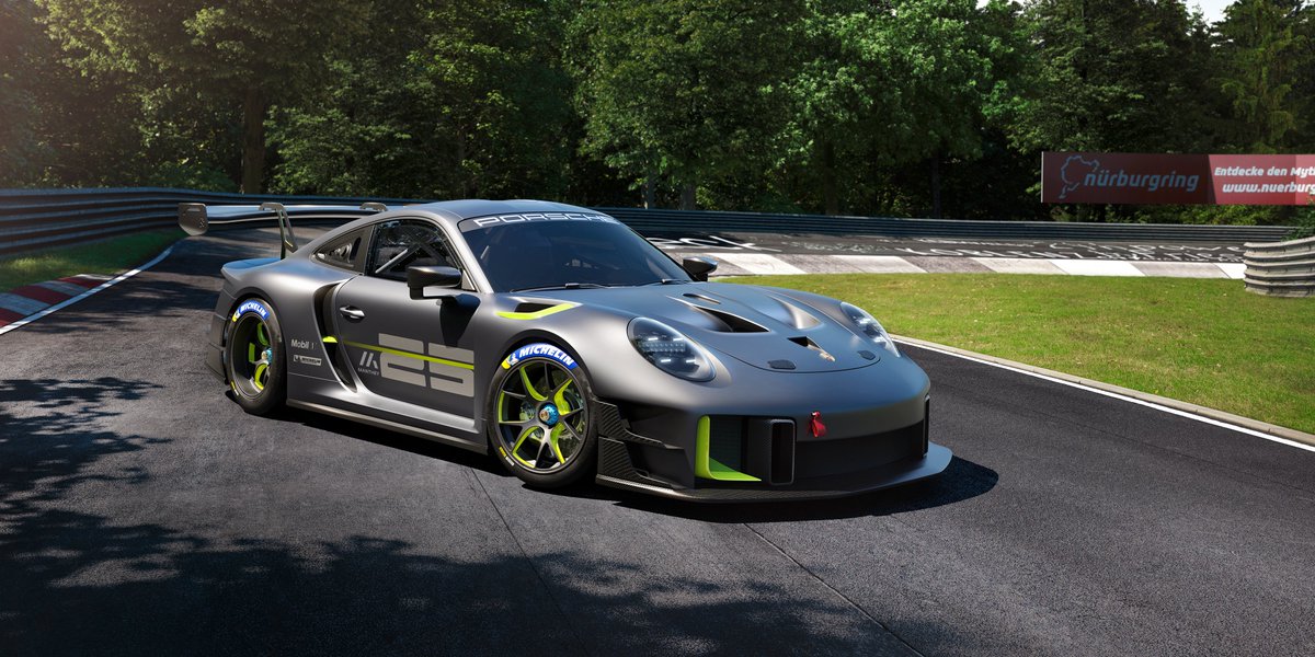 The #Porsche #911GT2RSClubsport25 - <a href="/porscheraces/">Porsche Motorsport</a> celebrates the 25th anniversary of #Manthey-Racing with an extraordinary special edition model. Designed and developed by Porsche and Manthey for track days and circuit racing

Learn more ➡️manthey-racing.de/de/911-gt2-rs-…
