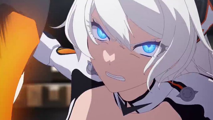 今回のキアナは目力つよつよシーンが多くて最高でしたね あとエヴァリスペクトっぽいカットもあった 