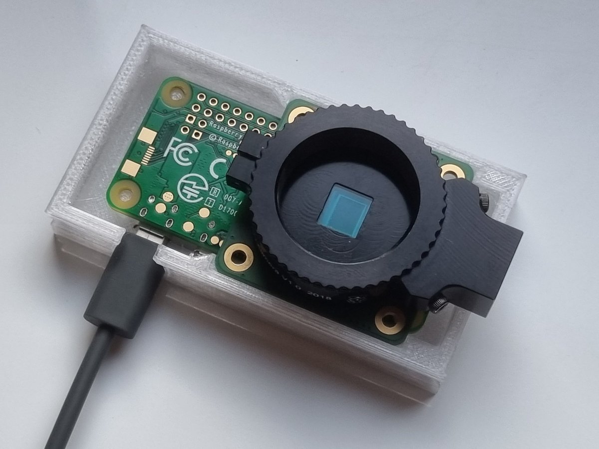 LetsLapse's tweet photo. 3D concepts coming to life - rough idea but pieces mostly fit in the bed. #piZero #HQCamera #3dprint https://t.co/Twf3cGfQDZ