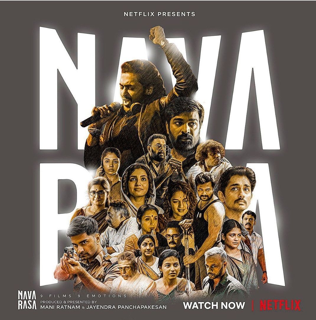 PrayagaOfficial's tweet photo. 9 All. Game on. 
 #Navarasa #NavarasaOnNetflix 

#ManiSir @JayendrasPOV  @menongautham @Suriya_offl https://t.co/j7ud8jbNah