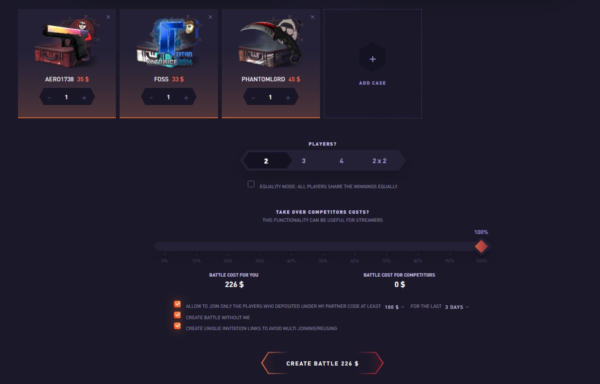 botairtx's tweet image. 🥳$𝟮𝟮𝟬 free battle for Datdrop!🥳
🏆𝟐 𝐖𝐢𝐧𝐧𝐞𝐫𝐬! (Equality)🏆
☑RT + Tag 1☑
Deposit $100 on code "Botai"
⏰Rolls in 𝟑 𝐃𝐚𝐲𝐬!⏰
💰Random RT + tag gets $15💰
💎$30 for RT winner if you tag someone who deposits!
‼Rolls in 𝟳𝟮 Hours‼
👉datdrop.com/p/Botai👈