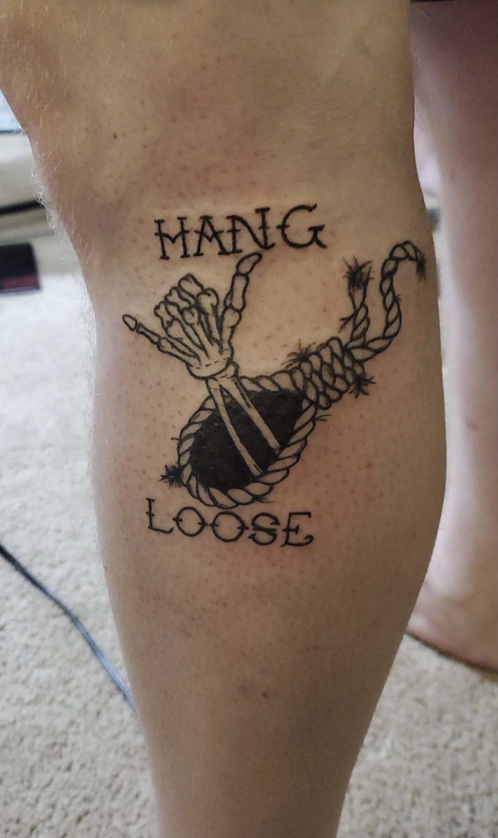 Got to tattoo an original flash piece on my good pal <a href="/WamuelSertz/">SlamHurts</a> 
Love the way it came out.