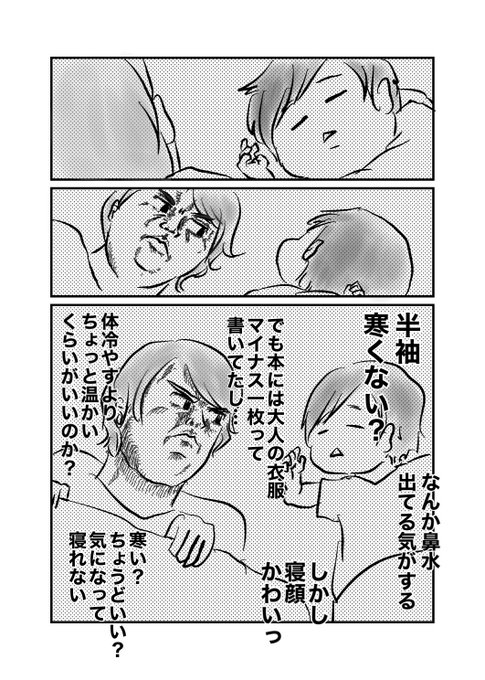 室温と服の調節が難しい(1/2) 