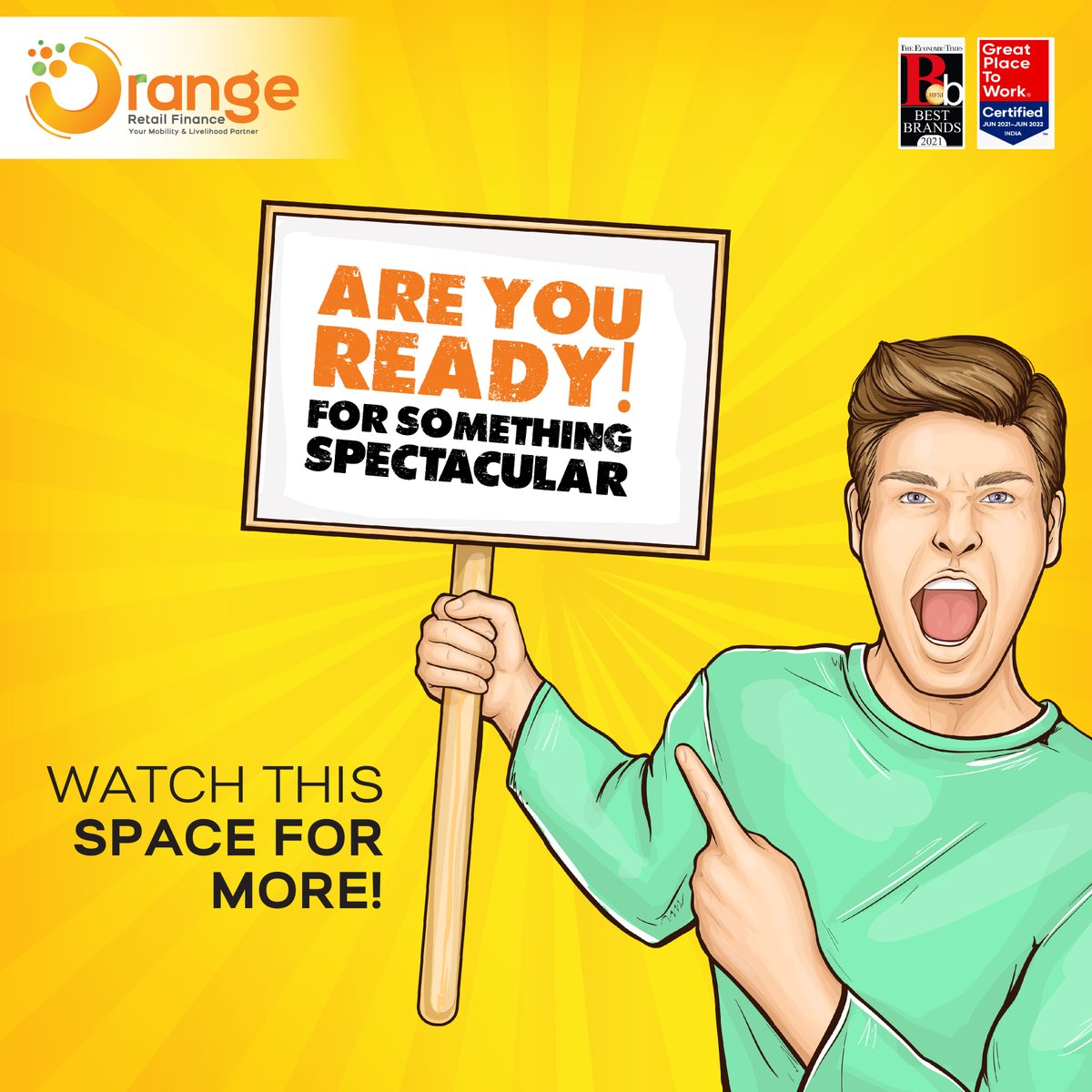 orangeretailfin's tweet photo. Coming Soon!
Are You Ready!
For Something Spectacular.
Watch This Space for More!
#orangeretailfinance #orangeretailfin #orange2wheelerloan #rideyourdreams #twowheelerloan #retailfinance #clicktoride #dreamsmadereal #dreamride #twowheeler #bike #simpleclick https://t.co/YbGn7m6x7q