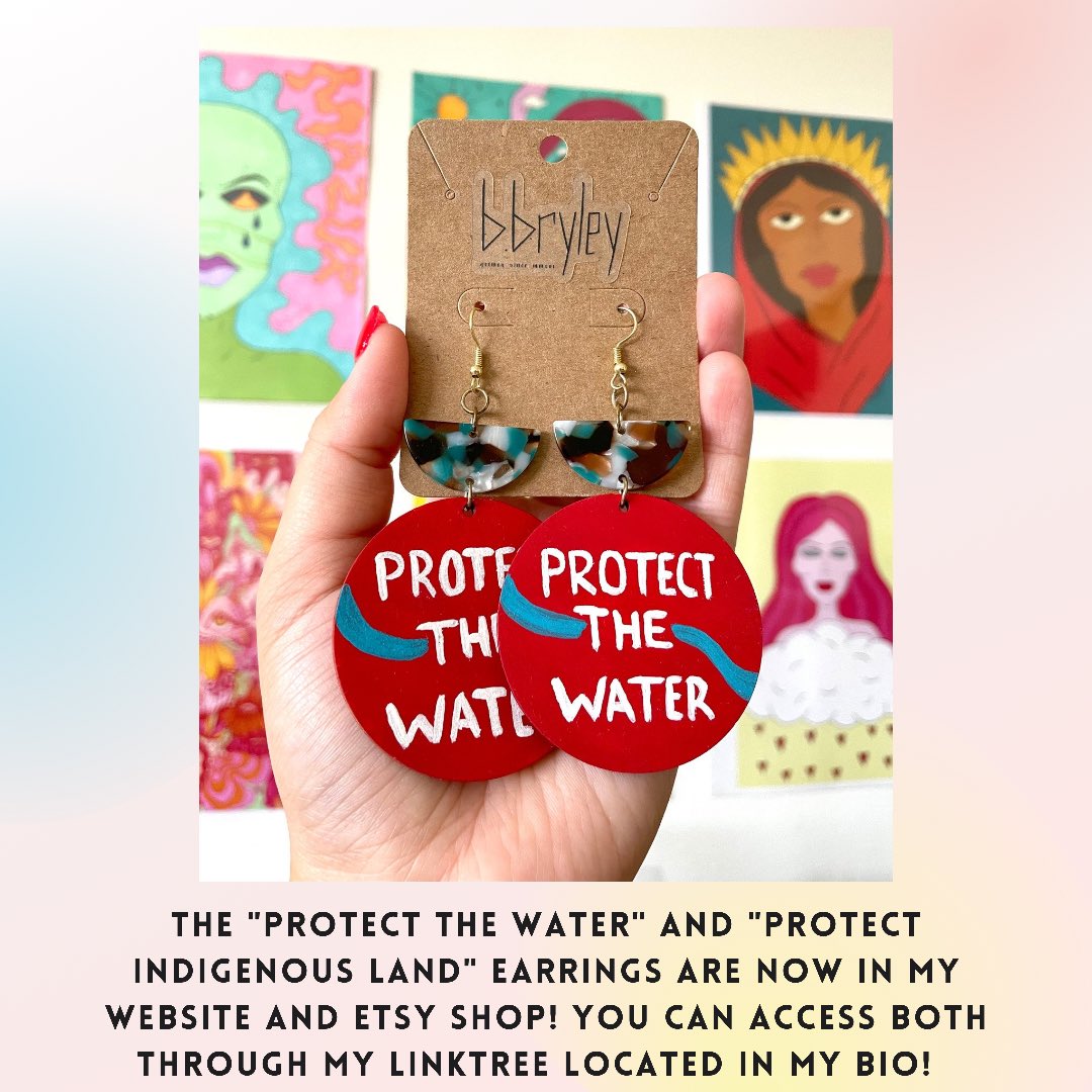 anabell_bbryley's tweet image. New Earrings! #StopLine3 #StopLine3Pipeline #landback #IndigenousRights 
bbryley.com