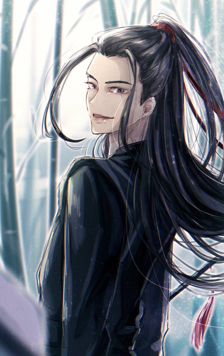 rkgk 忘羨 「…藍湛!」 #CQL #魔道祖師 陳情令の」|羨@多忙のイラスト