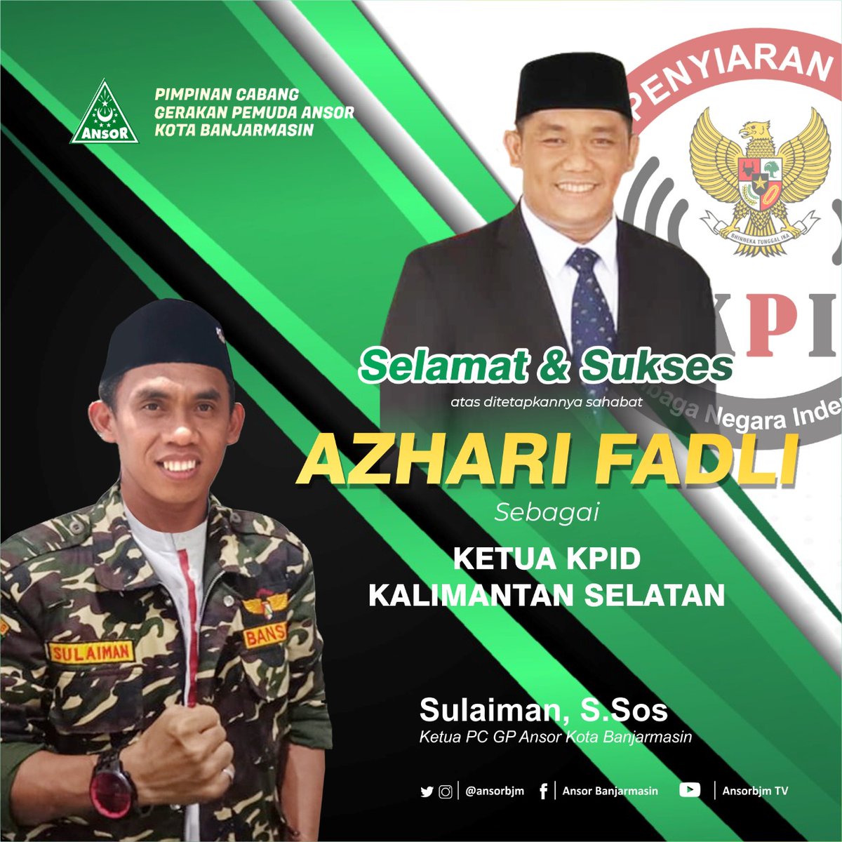 56Sulaiman's tweet photo. Selamat dan Sukses https://t.co/LAZAbnmpOo