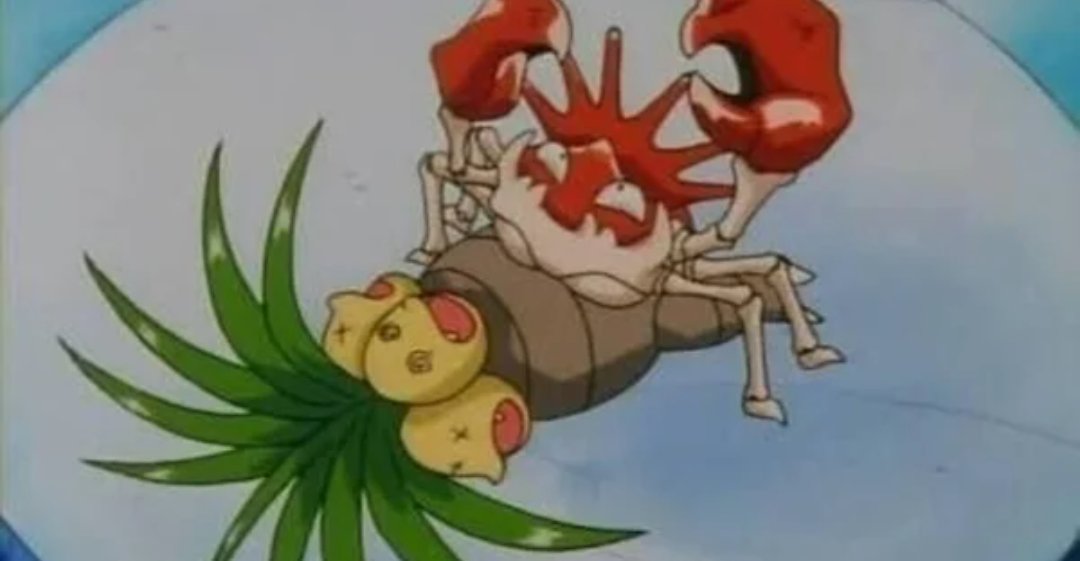 カニtv ゲーム実況 キングラーですね はい 昔 僕がまだ幼かった頃 親に連れられてカントー地方のセキエイリーグを見に行ったんです そのときのマサラのサトシ 選手のクラブが印象的で タイプ不利なナッシーを倒してキングラーに進化したんですね