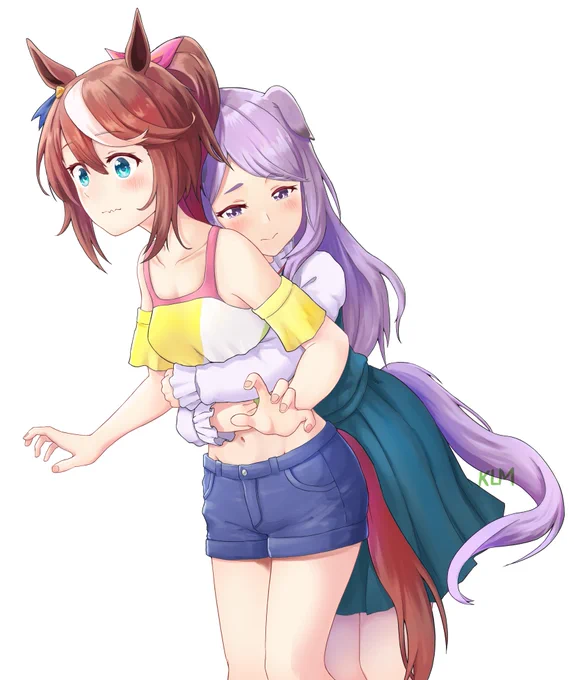 テイマクてぇてぇ ..... 
#ウマ娘 #ウマ娘プリティダービー 