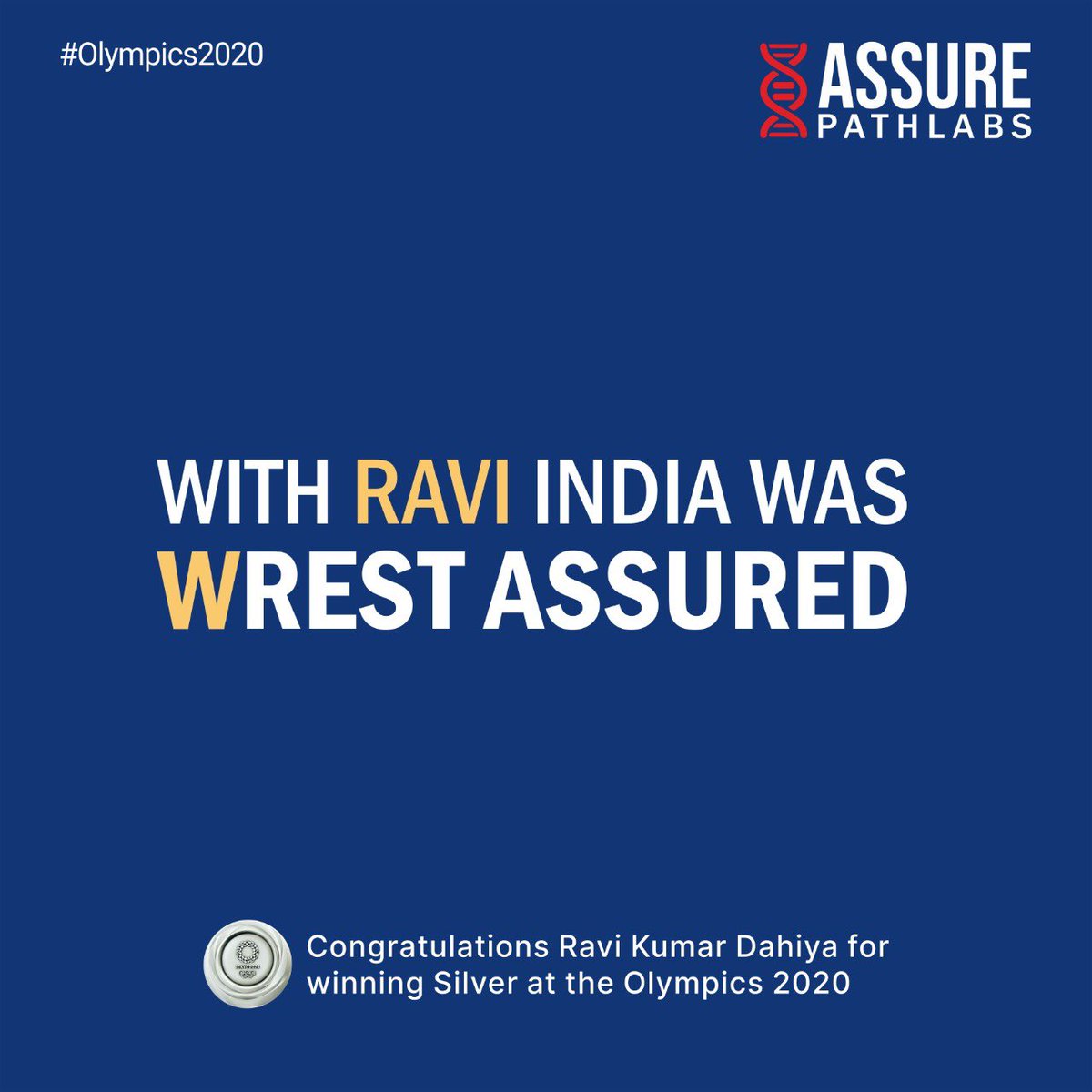 assure_pathlabs's tweet image. Congratulations Ravi Kumar