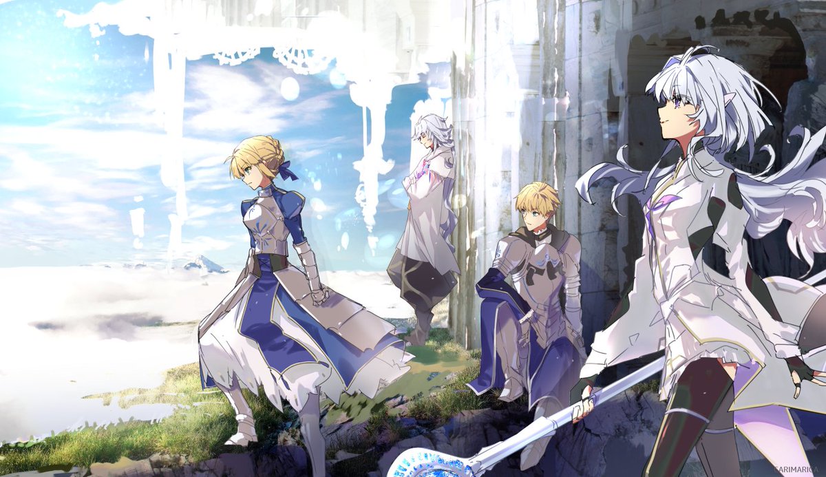 カリマリカ Carimarica Fgo 過去絵 アーサー王と花の魔術師 T Co Kmcowayu22 Twitter
