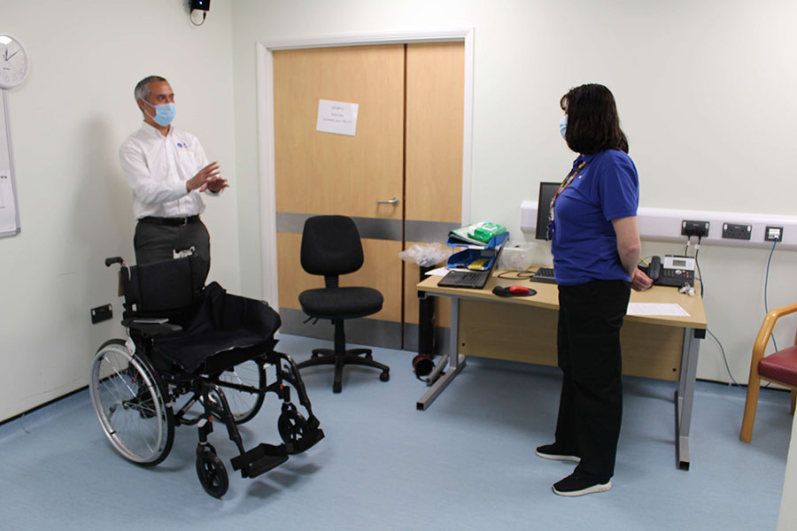 ATToday_Mag's tweet photo. GUEST ARTICLE: This piece features an interview with Kirsty-Ann Cutler and Jennifer Bagust from the Wheelchair and Special Seating team at @NorthBristolNHS' Bristol Centre for Enablement, and Lawrence Benton from @BESHealthcareAT. Read more: https://t.co/kIadVcbmEC https://t.co/ddOCh1zHeO
