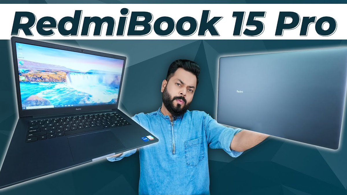 TrakinTech's tweet photo. RedmiBook 15 Pro Unboxing & First Impressions ⚡ Intel i5 11th Gen, 15.6” FHD, 10Hrs Battery & More @RedmiIndia
#RedmiBook15Pro
https://t.co/BIbiX97Sog https://t.co/vGYaMJbauv