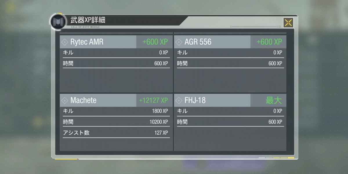 hachi_Samurai's tweet photo. 新近接だけで👑
けど、40ダメはちと寂しいな…
#CoDモバイル #CODMobie https://t.co/gK5idcYWSZ