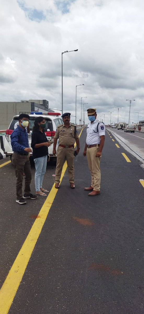 @HUMTA_hmdagov had conducted joint site visit with @CYBTRAFFIC, @psrjnr_cyb and @3M for improving #roadsignage on #PVNRexpressway as a pilot stretch.