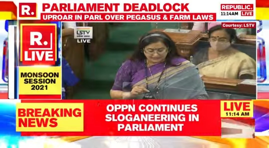 LazyChora's tweet photo. May it be a Lady presenting imp points, or the Hon Speaker of the house, or the seniors....no matter how imp & necessary the points may be,
The Vulture like #Opposition continues to waste Taxpayers hard earned money & #Parliament's time.
#pegasusflopshow
#RealFarmersWithModi https://t.co/mY9wzggxqw