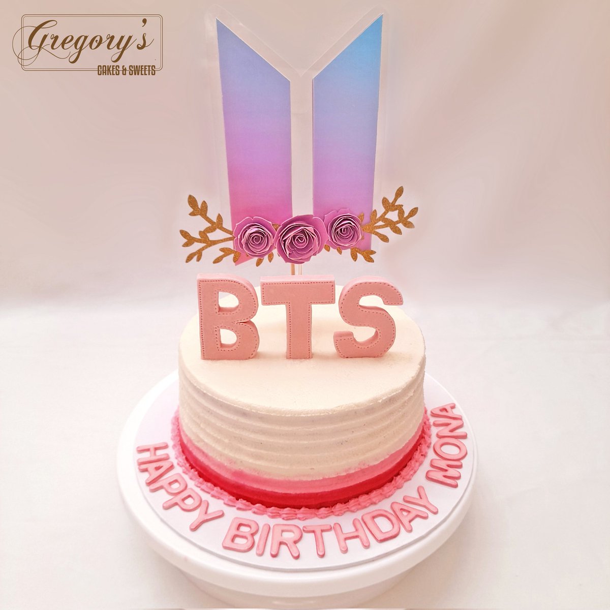 BTS themed birthday cake! | Bts cake, Cute birthday cakes, Cake designs  birthday