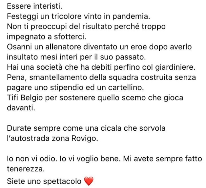 Max_ADP10's tweet photo. #anala #intertiodio #merde #prescritti #cartonati #Lukaku π€‘π©β«π΅ #Messi π€£π€£π€£π€£ https://t.co/erzQ0BWMNP