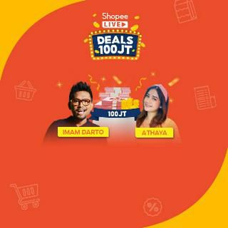 dimaslvdieta's tweet photo. Shopee Live: Giliranmu Menang 100 Juta Rupiah!. Tonton Shopee Official Shop live sekarang: https://t.co/EdGwp0FrF6 https://t.co/cEVP4CJQkD