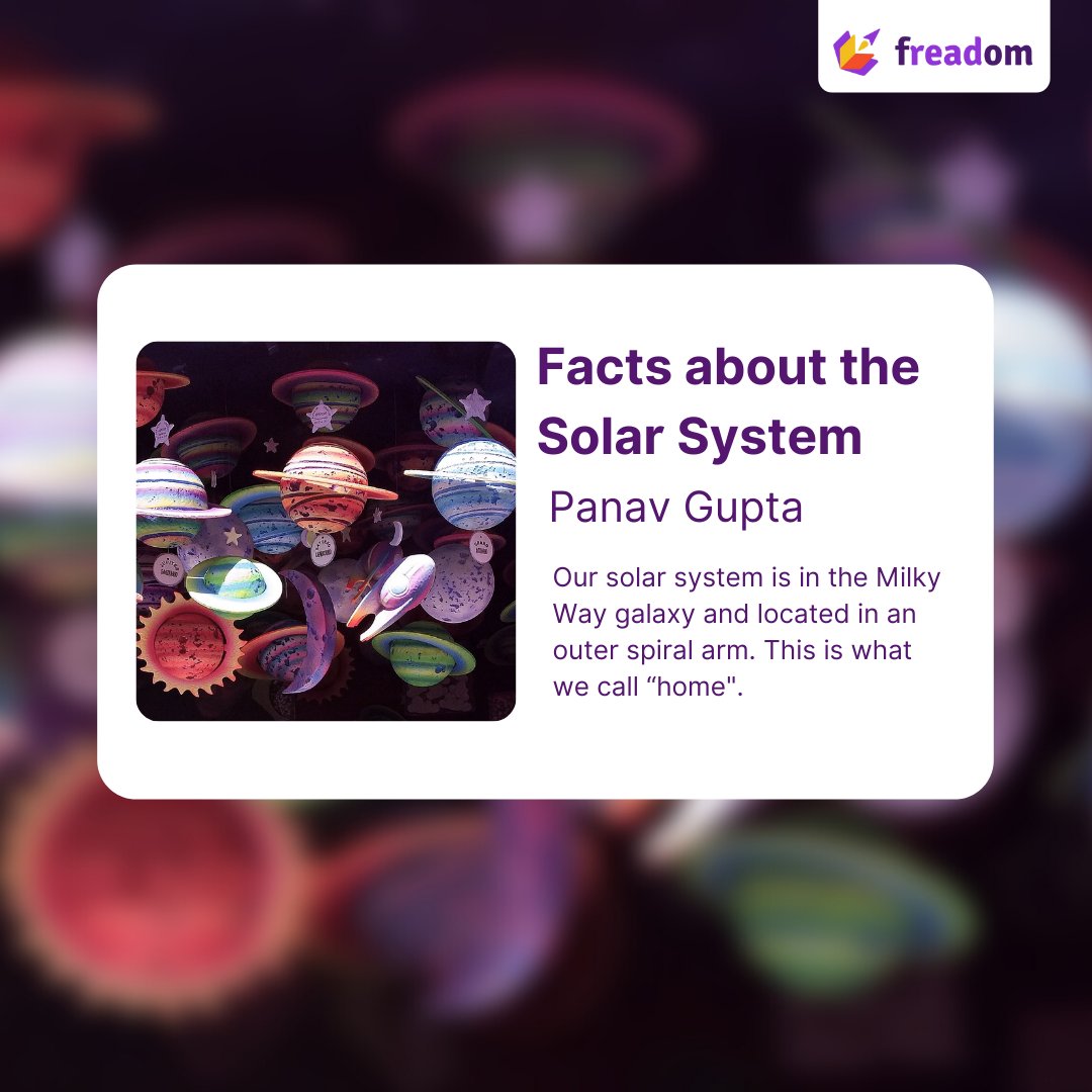 getfreadom's tweet photo. Freadom Live kids are now writers!
Give Panav Gupta's blog a read - https://t.co/02UzDJMW0D
#getfreadom #englishclasses #englishreadingclasses #newagelearning #EdTech #kids #englishtips #blog #blogging https://t.co/cT8qhQurtK
