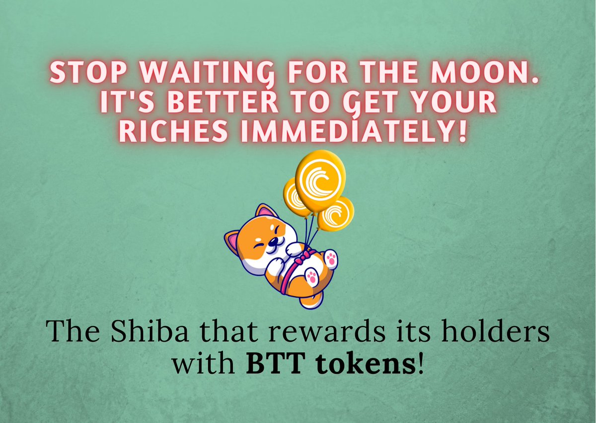 TorrentShiba's tweet photo. We're super actively shilling and working on every possible opportunity! Come join us and win your rewards every 1 hour!🚀💯

#cryptocurrencies #cryptoartist #Crypto #BTT #BitTorrent #BNB #BSCGems #justlaunched #voteforus #torrentshiba https://t.co/Tnk4eM0AWm