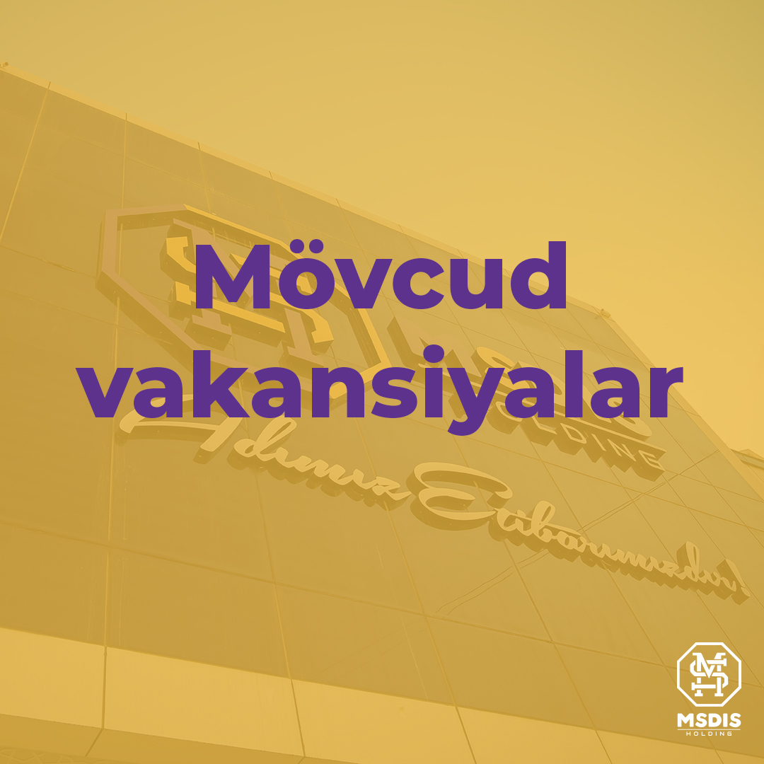 msdisholding's tweet photo. Hörmətli izləyicilər, MSDIS Holding aşağıdakı vəzifələr üzrə vakansiya elan edir. 

1. Gömrük işləri üzrə mütəxəssis.
2. Kabel izolyasiyası üzrə operator.

Ətraflı: https://t.co/HBFfP1PQrT
CV-lər üçün: cv@msdisholding.az

#msdisholding #işvar #ishvar #vakansiya https://t.co/HhTdFw2ELV