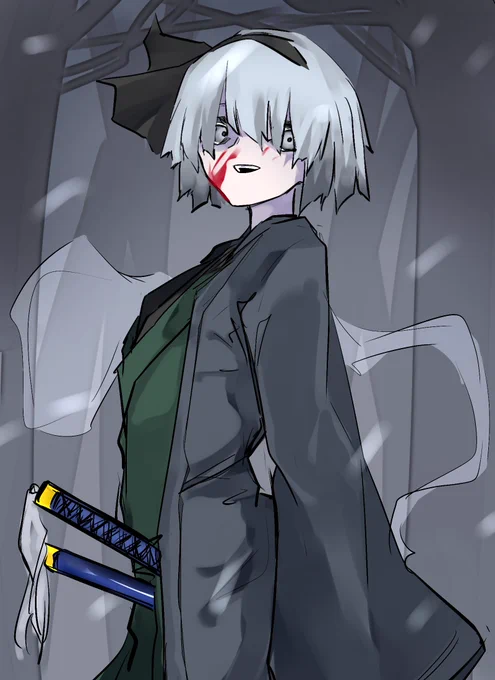 人斬り抜刀みょん
#東方Project 