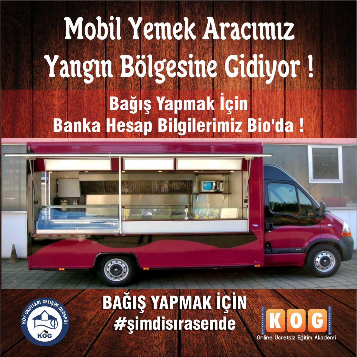 Kog mobil yemek aracımız, manavgatta !
#yangin
#ManavgatYaniyor 
#THK