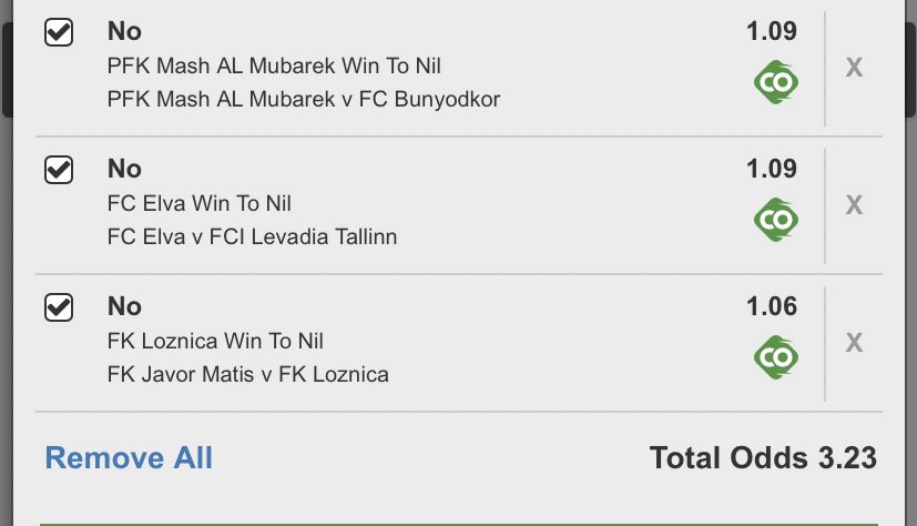 SportBetPunter's tweet photo. X16A524FA , 3.23 Odds ๐ฅ๐ฏ. #OperationBuildYourAccount #Bet5 first game at 10:00 https://t.co/tkzDMT7JYo